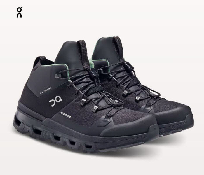 On Running Cloudtrax Waterproof W black
