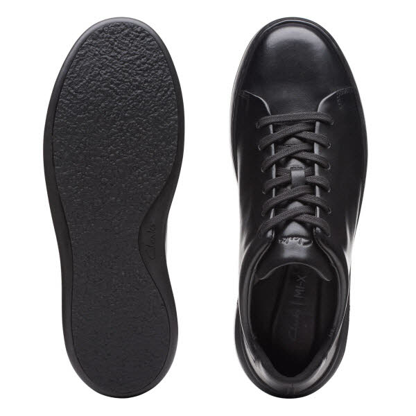CLARKS CourtLite Lace Black