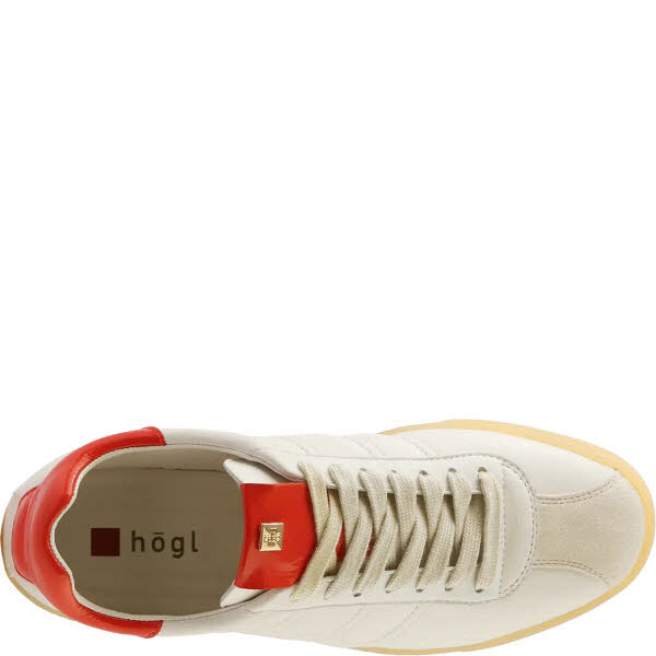 Högl Sam Sneaker weiss-koralle