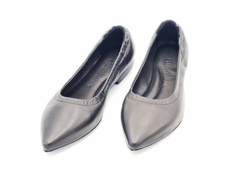 Rebecca White Ballerina Wash Nappa Black