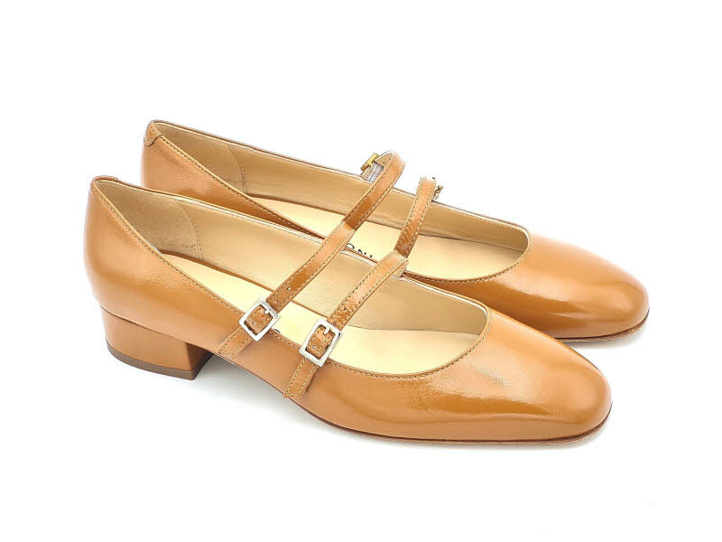 Fabio Rusconi Spangenpumps cuoio
