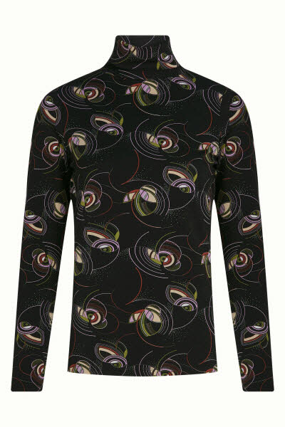 King Louie Exota BV Rollneck Top Dolly - black