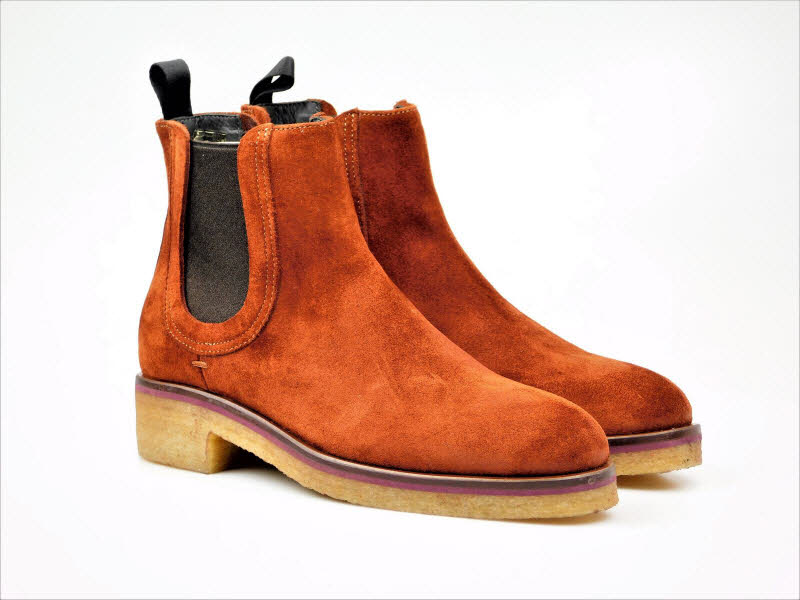Triver Flight Chelsea-boot brandy