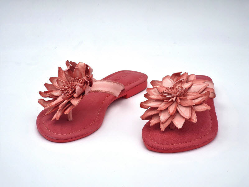 Lazamani Zehenpantoffel Blume coral
