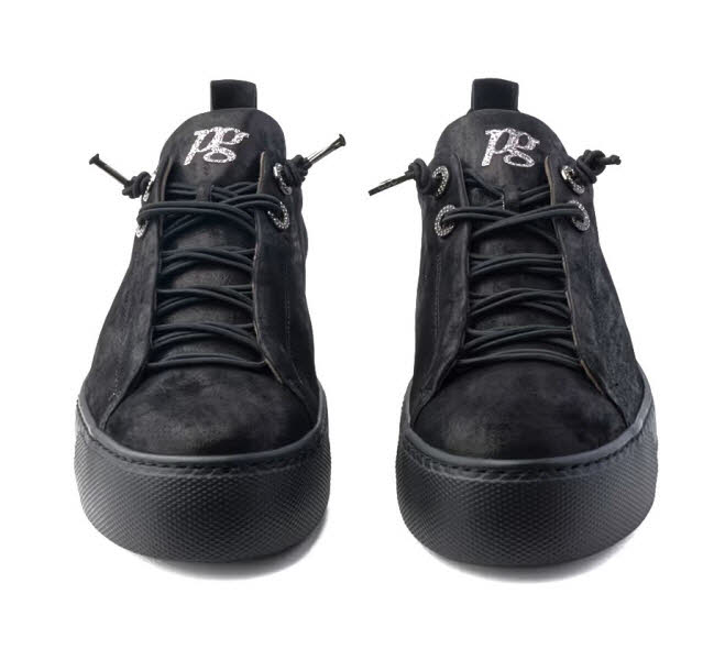 PAUL GREEN Sneaker Glossy Antic Black