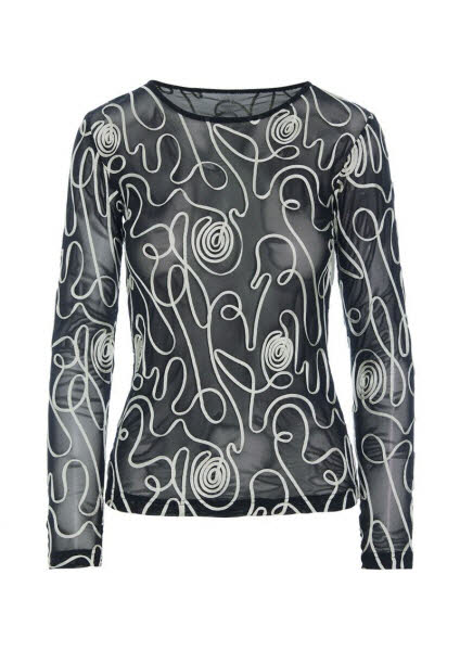 Bitte Kai Rand T-Shirt Twirl mesh