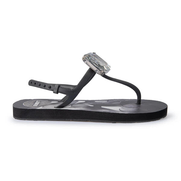 L.A. Waters DIAMOND BLACK SANDAL