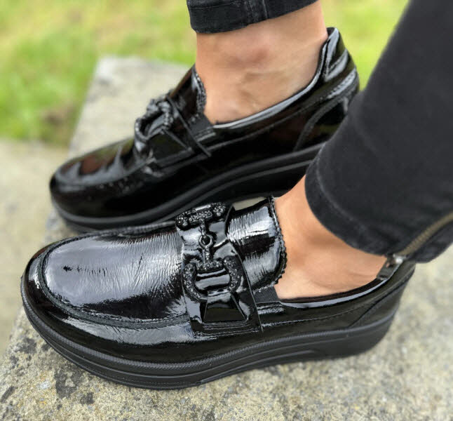 ARA Slipper Murandolack black