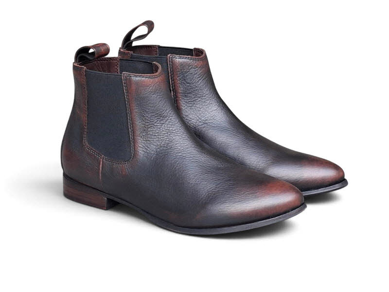 Rebecca White Chelsea BrushOff Black/Cognac