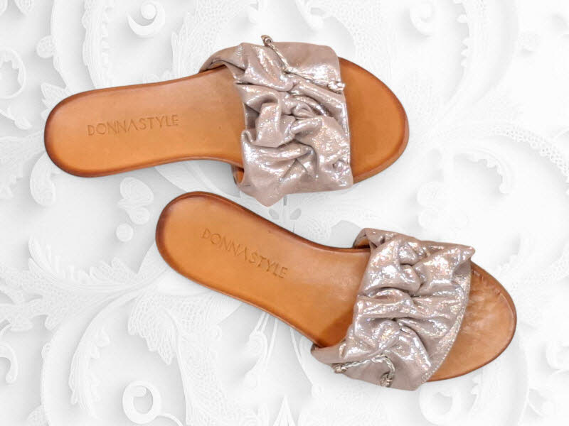 RING Pantoffel Mel stone