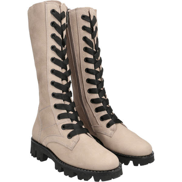 PAUL GREEN Stiefel Schnürung champagne