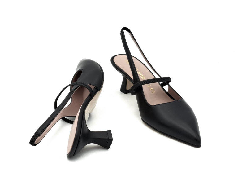 PedroMiralles Sling Absatz Negro