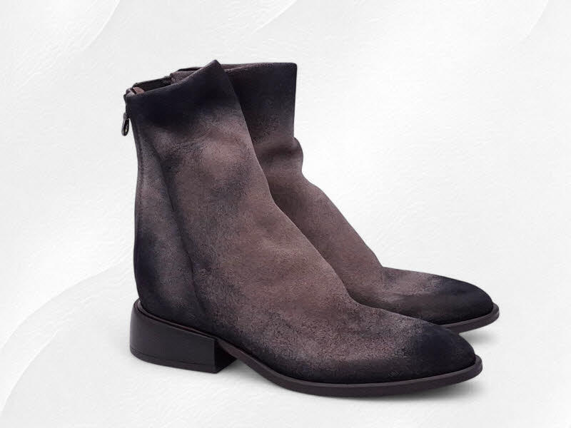 MIMMU Tronchetto Camoscione Grigio