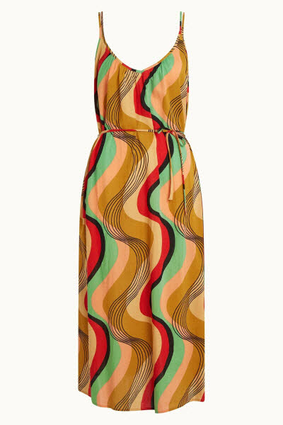 King Louie Exota BV Lara Midi Dress Falaise