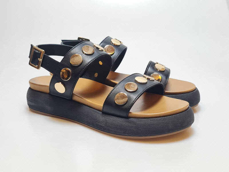 Inuovo Sandale schwarz