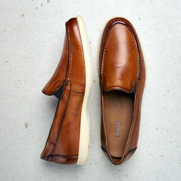 LLOYD Herrenslipper Julien cognac