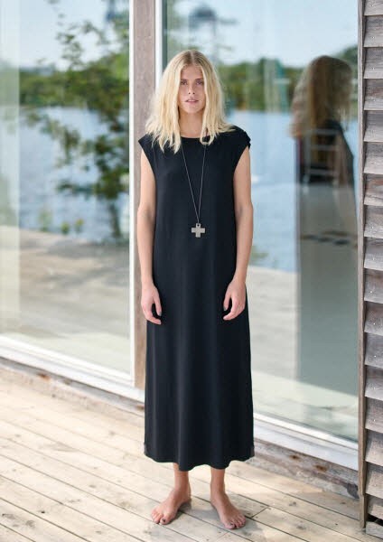Henriette Steffensen Dress w/Jewelry black - Bild 1
