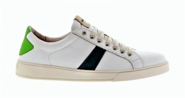 blackstone Sneaker white-mallard-green - Bild 1