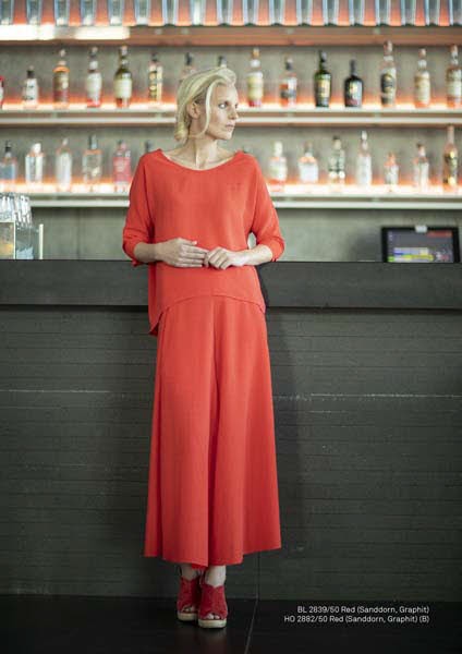 Ania Schierholt Bluse rot