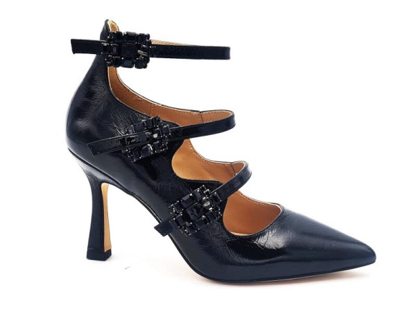 Alma En Pena Pumps 3 Riemchen black - Bild 1