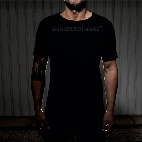 Dunkelschwarz T-Shirt DS-1 BIGWORDING black