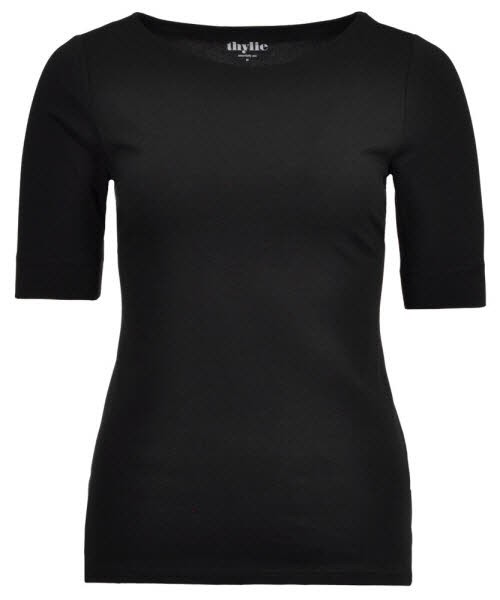 thylie Shirt Bianca Kurzarm schwarz - Bild 1