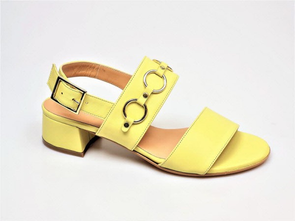 Sandale Goldringe gelb - Bild 1