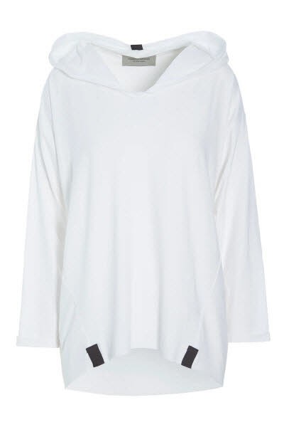 Henriette Steffensen Hoodie Blouse white