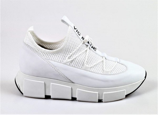 vic matie Sneaker velvet weiß - Bild 1